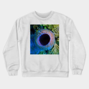 Azure Vase Sponge Crewneck Sweatshirt